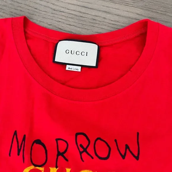 Gucci Coco Capitán Tomorrow is Now Yesterday T-shirt